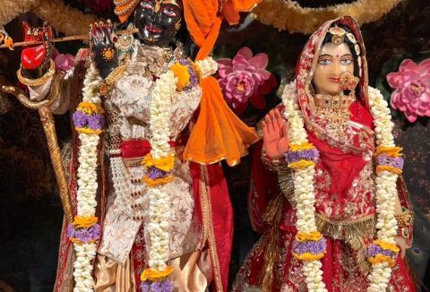 Sri Sri Gaura Radha Madhava of Govindaji Gardens